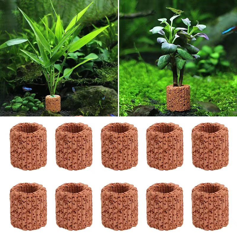 Aquarium Fish Pot - Фиксированное кольцо для водных растений для