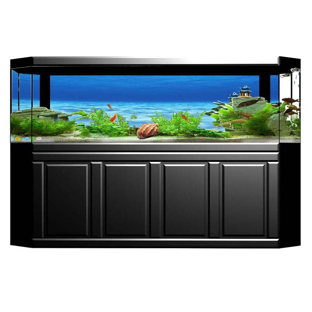 Aquarium Fish Poster - Боковой декоративный фон для аквариума, постер,