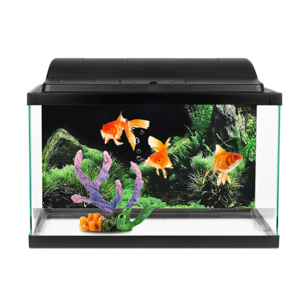 Фон для аквариума 3d наклейка  – обзор и цена Aquarium Fish Poster