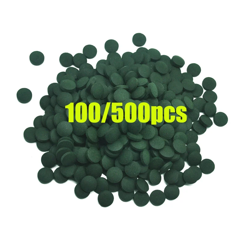 100 шт., таблетки спирулины вы – обзор и цена Aquarium Fish Vitamin