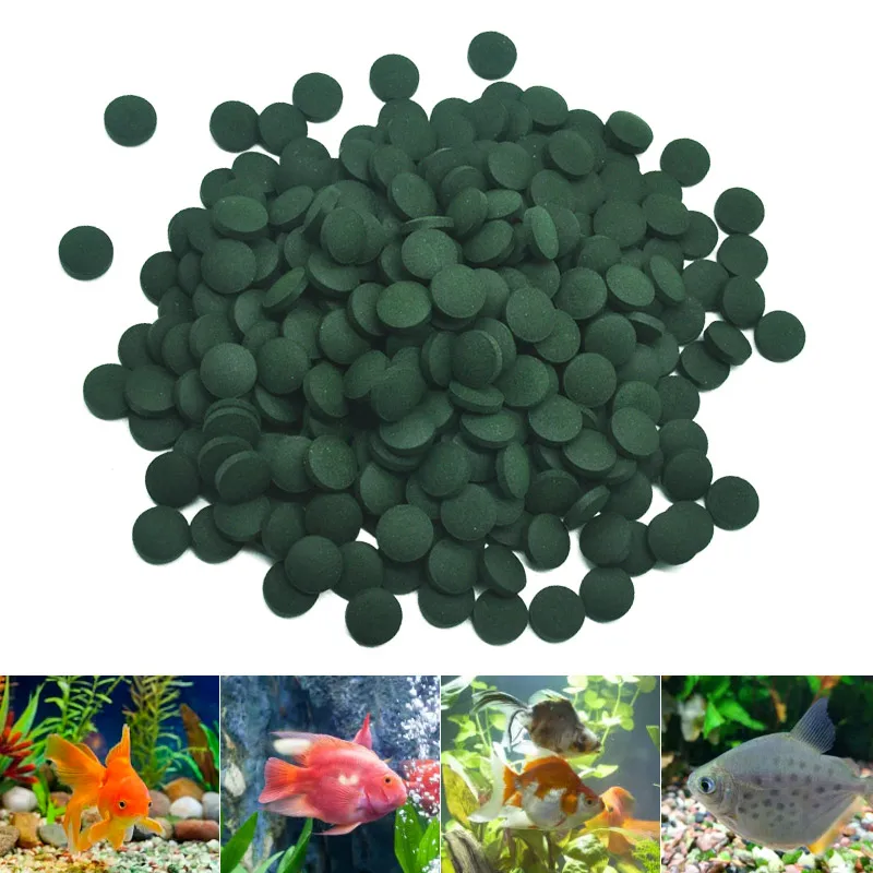 100 шт., таблетки спирулины вы – обзор и цена Aquarium Fish Vitamin