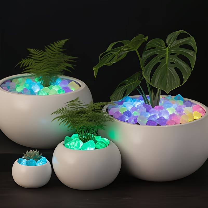 Набор светящихся камешков, 300 – обзор и цена Aquarium Fish Pot