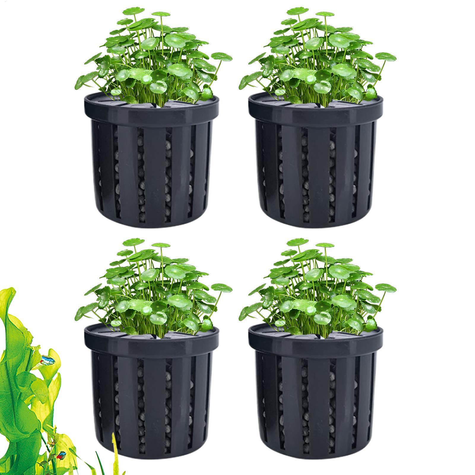 Набор из 4-х аквариумных горшк – обзор и цена Aquarium Fish Pot