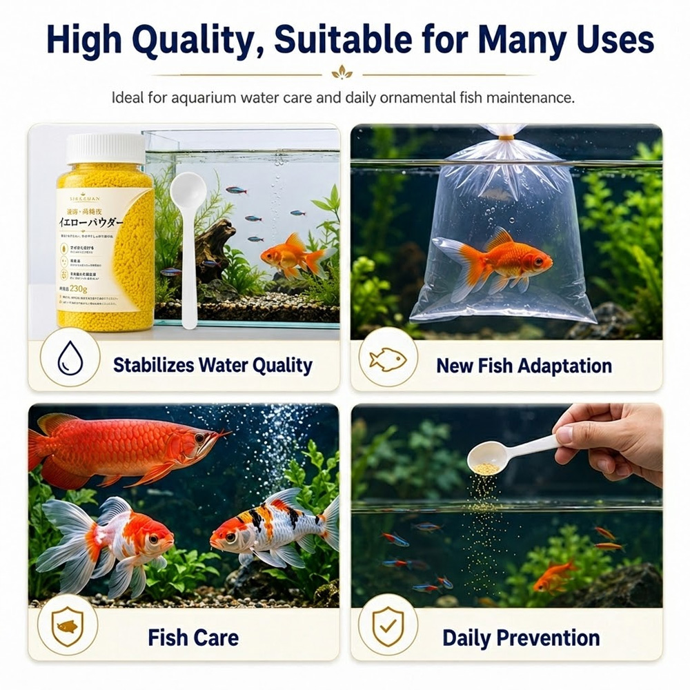 SIKEZHAN 230г Желтый порошок-г – обзор и цена Aquarium Fish Vitamin
