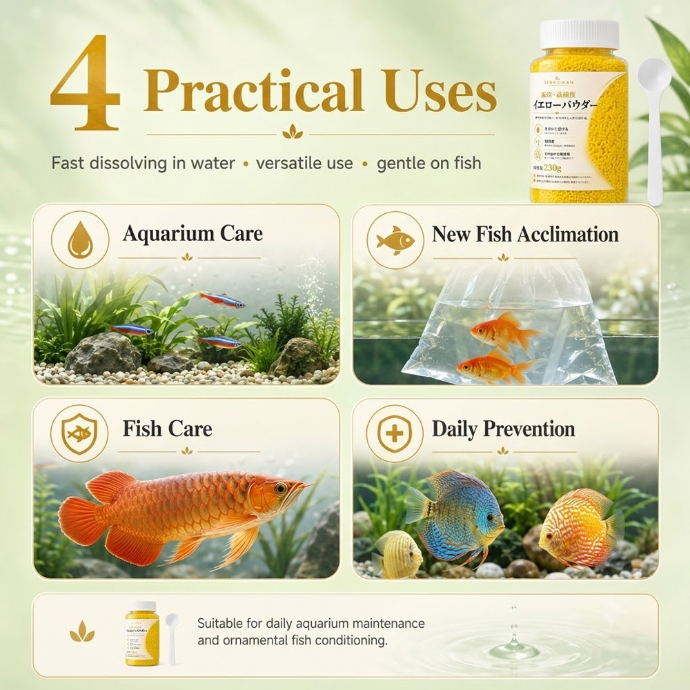 SIKEZHAN 230г Желтый порошок-г – обзор и цена Aquarium Fish Vitamin