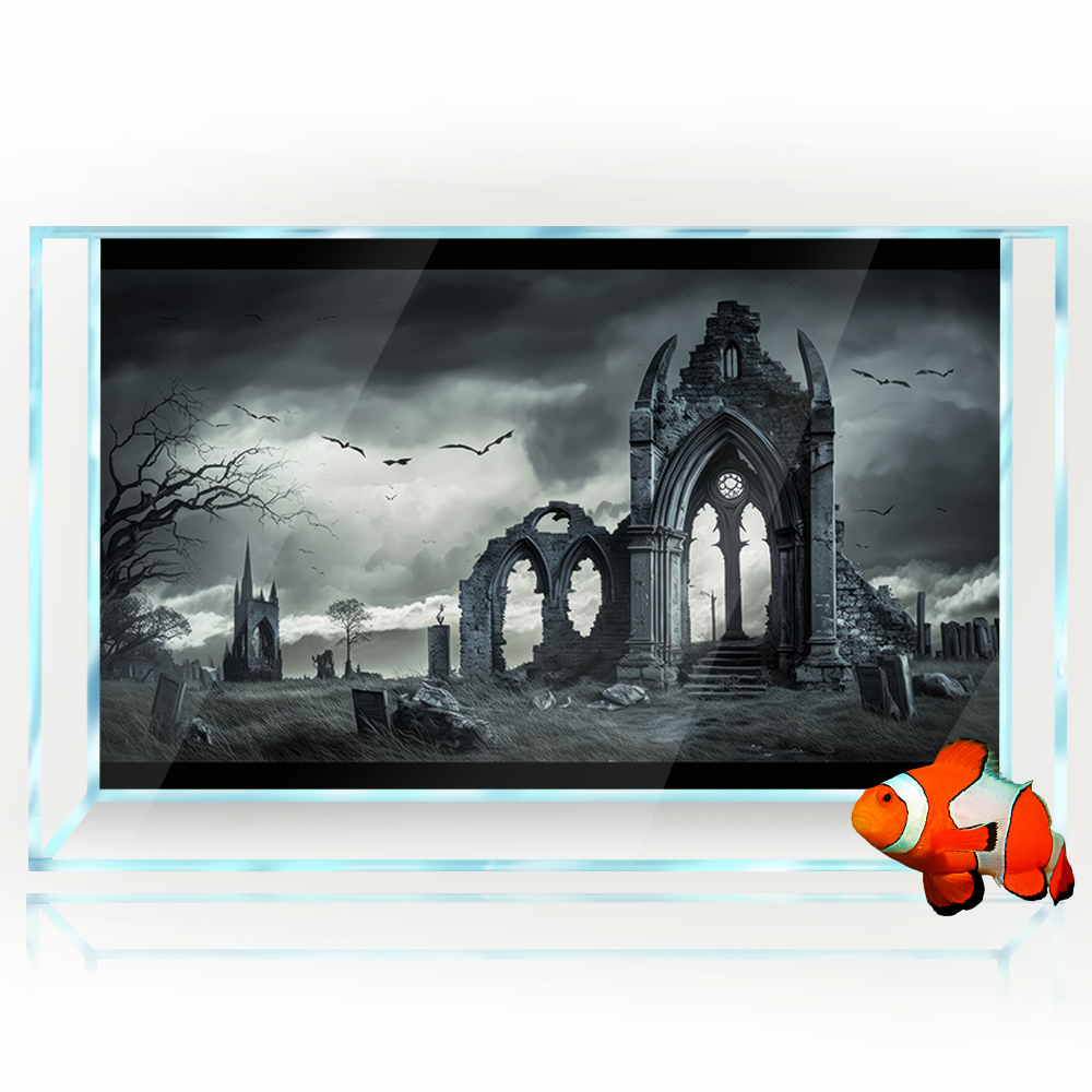 Декоративная наклейка для аква – обзор и цена Aquarium Fish Poster