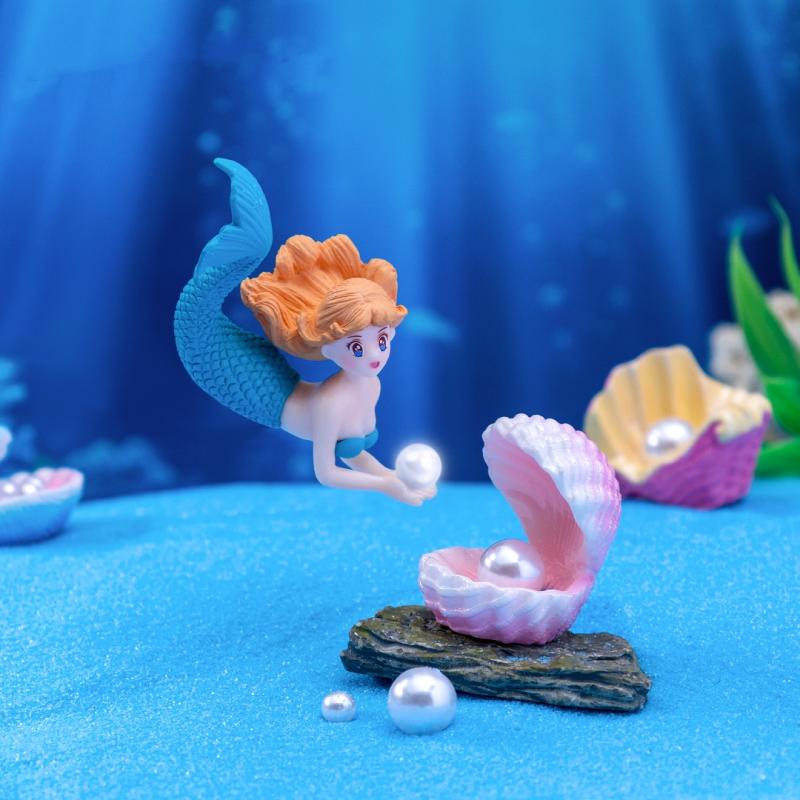 Набор из 4 пластиковых миниатю – обзор и цена Aquarium Fish Items