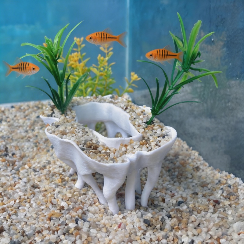 3D-печатные аквариумные растен – обзор и цена Aquarium Fish Pot