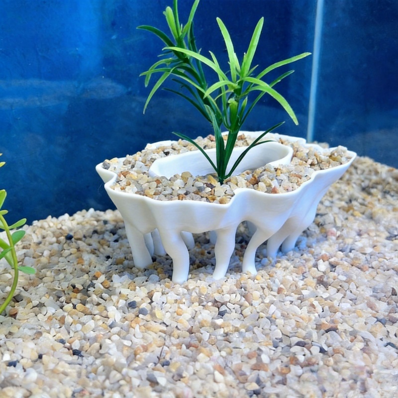 3D-печатные аквариумные растен – обзор и цена Aquarium Fish Pot